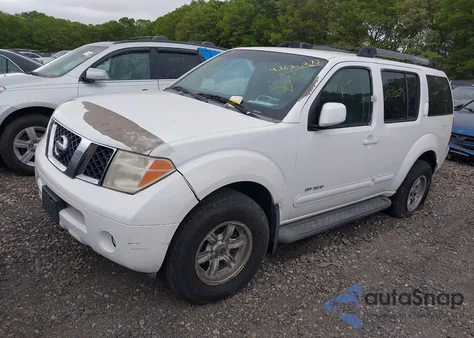 2005 Nissan Pathfinder Se Off-Road z USA, uszkodzony, nr VIN 5N1AR18WX5C732291
